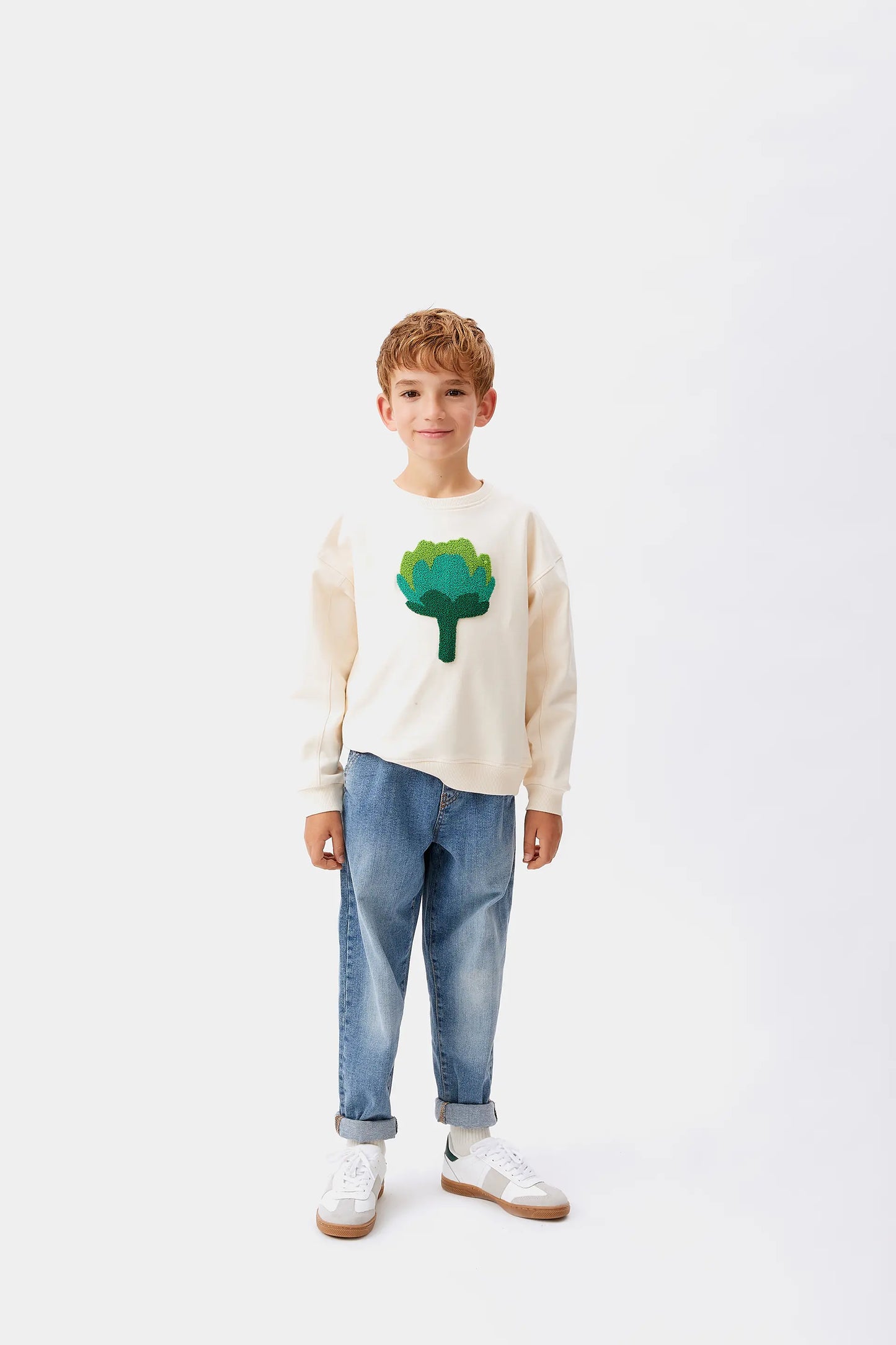 Artichoke print unisex sweatshirt