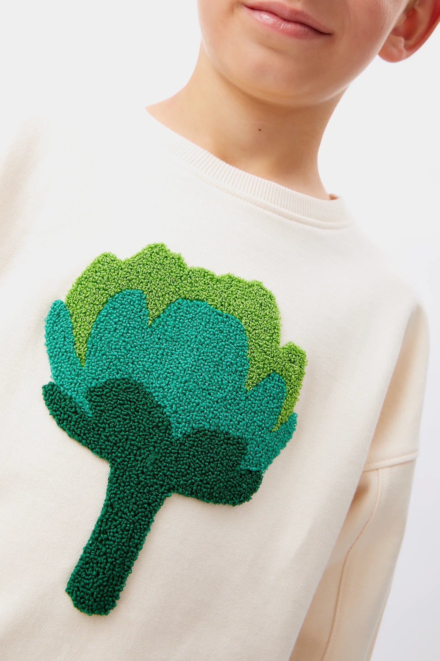 Artichoke print unisex sweatshirt