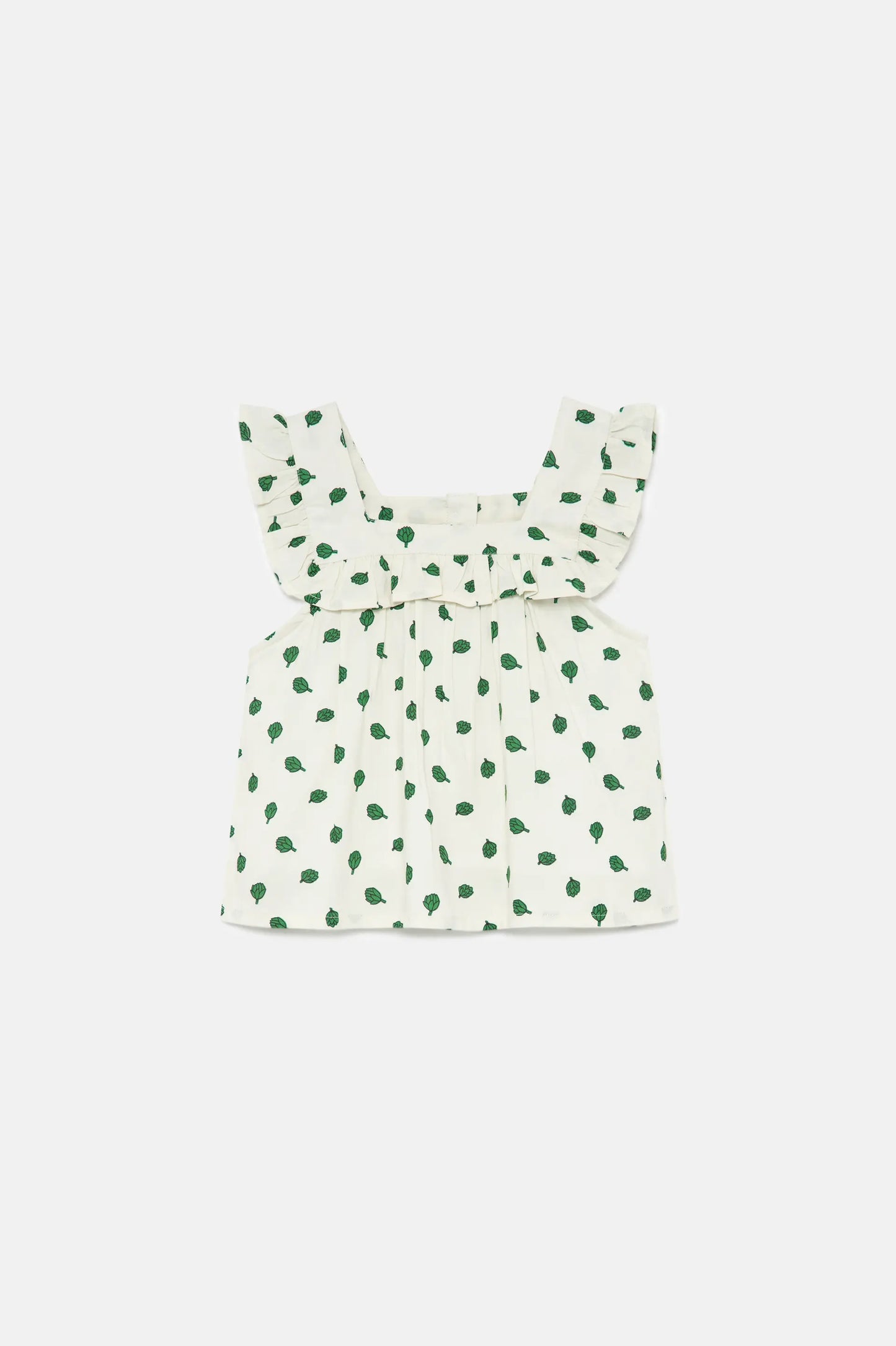 Top de niña estampado alcachofas