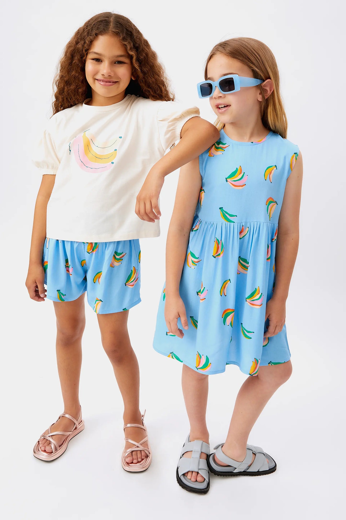 Musa bananas girl's short dress