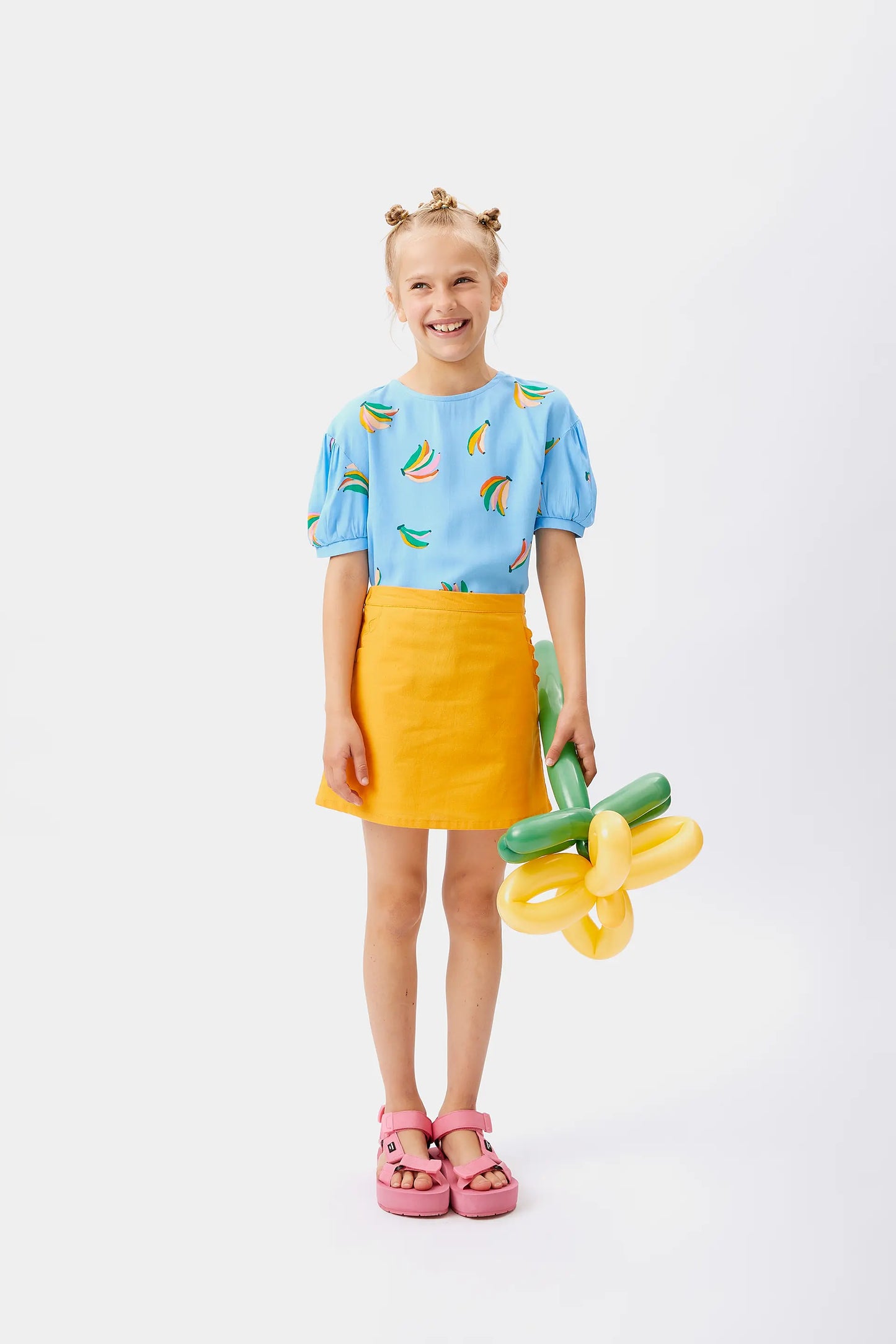 Top de niña de plátanos Musa