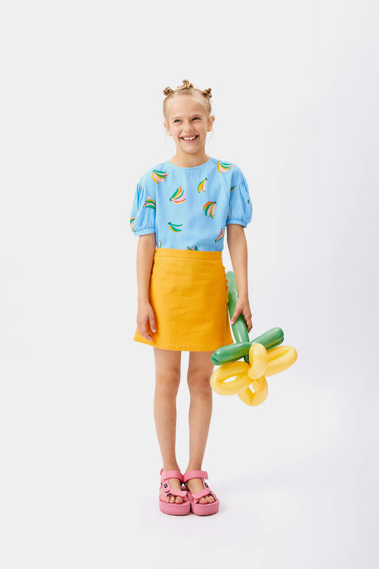 Top de niña de plátanos Musa
