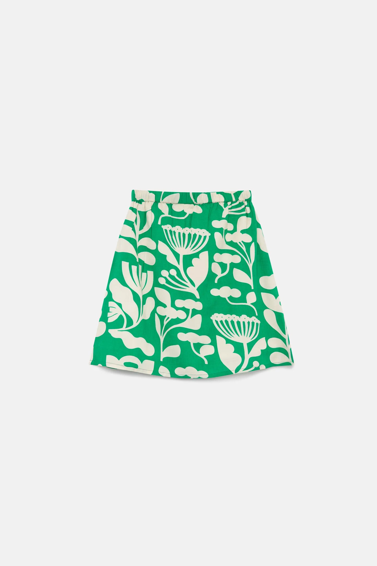 Falda midi de niña floral Hortencia
