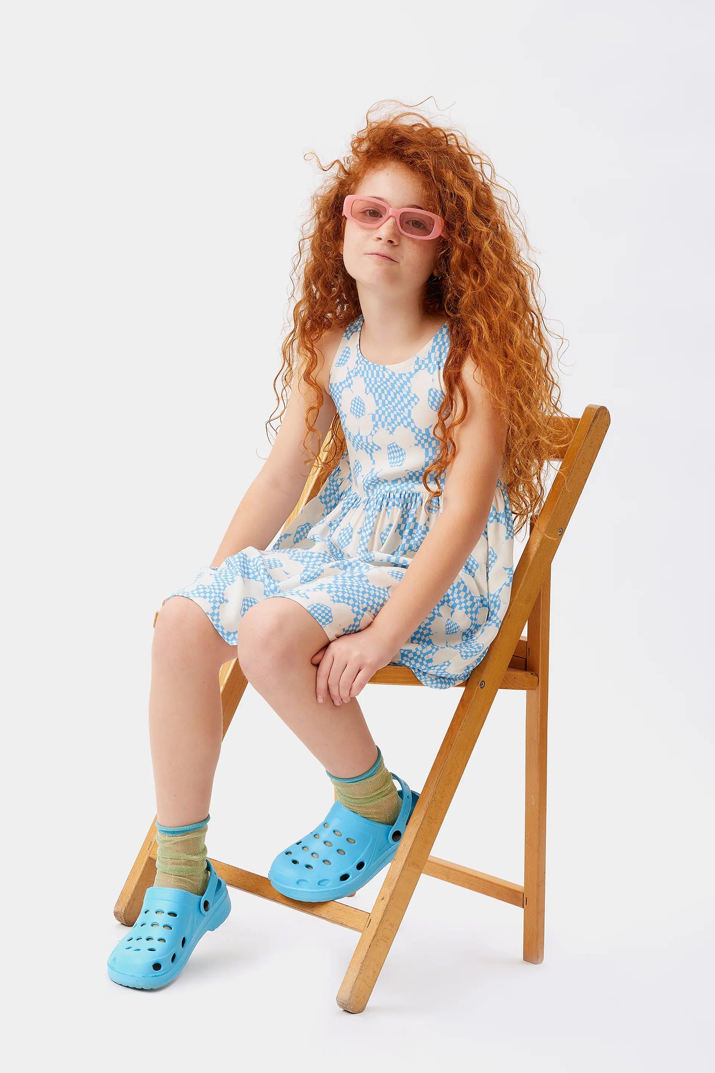 Flower Box Girl's Short Floral Dress