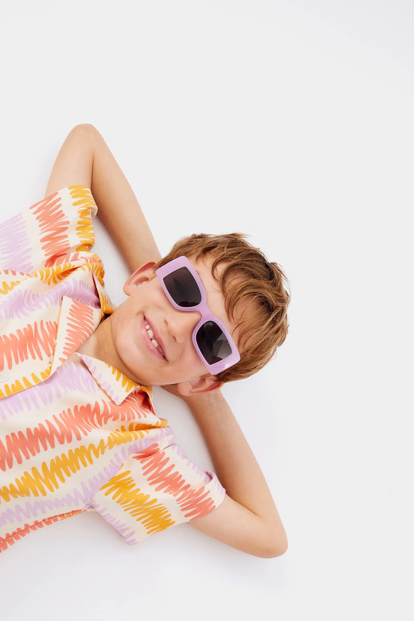 Summer Vibes striped unisex shirt