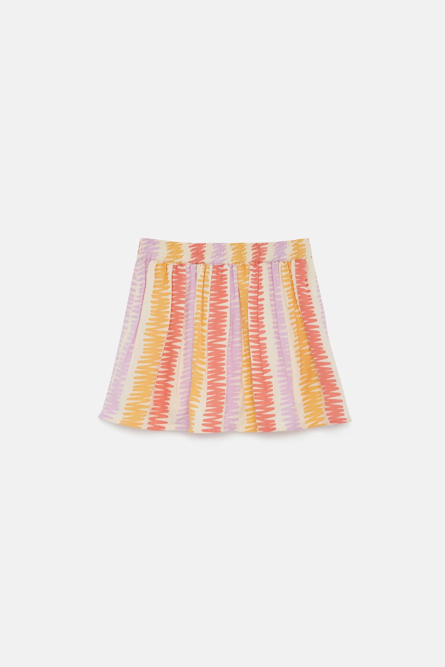 Falda corta de niña de rayas Summer Vibes