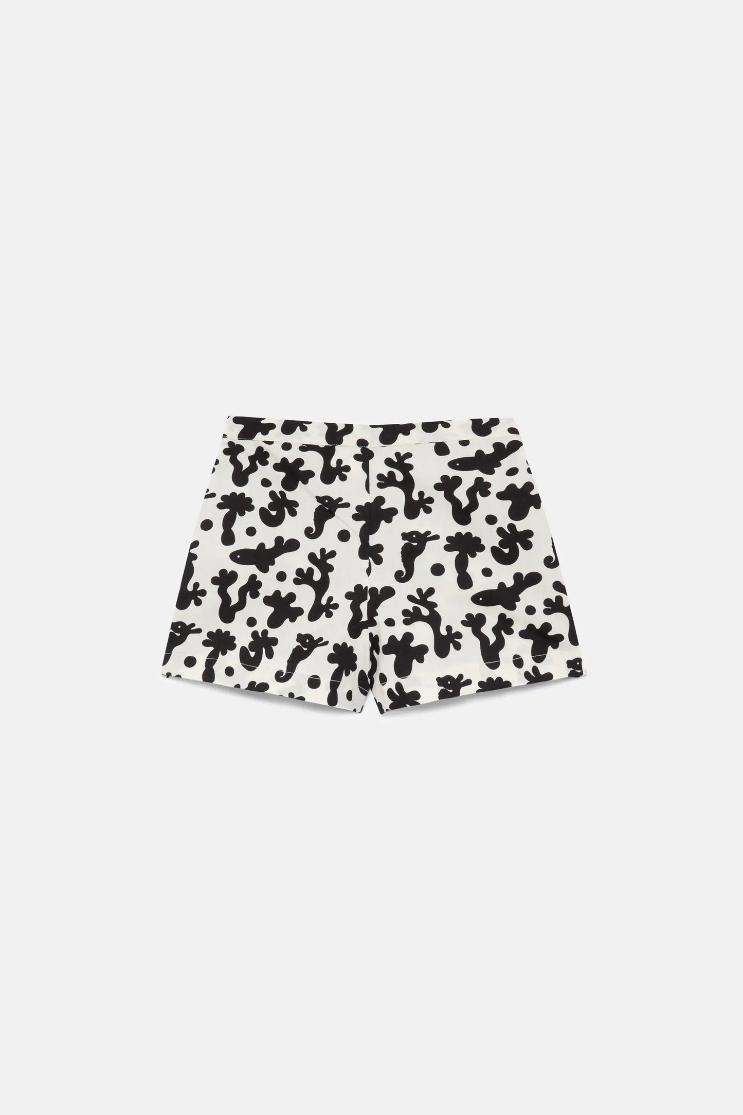 Girl's Coral print shorts