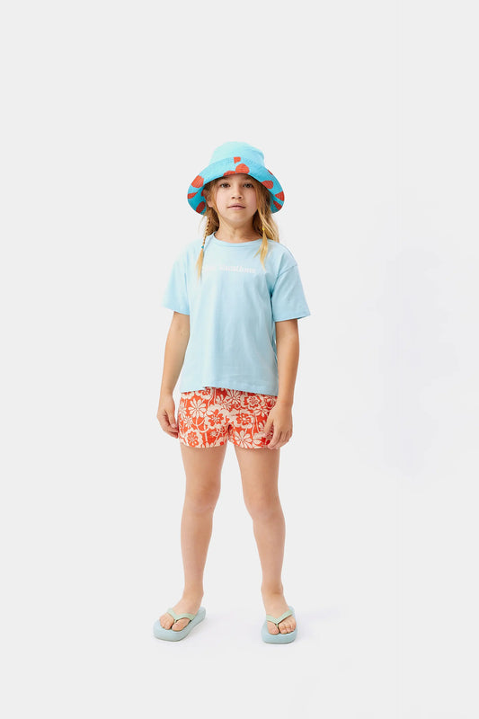 Shorts floreali da bambina Beach Flower