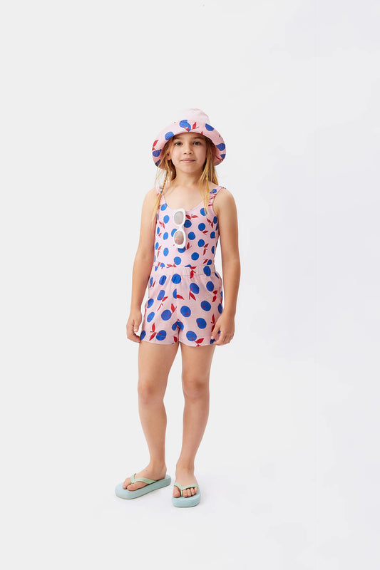 Shorts da ragazza con stampa Yuzu Beach