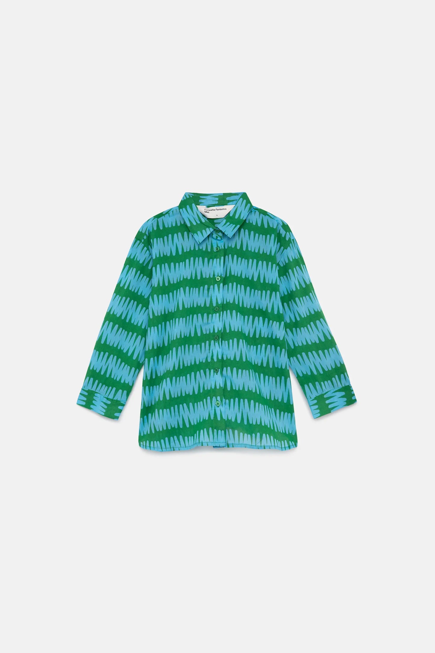 Camisa unisex rayas Summer Vibes verde