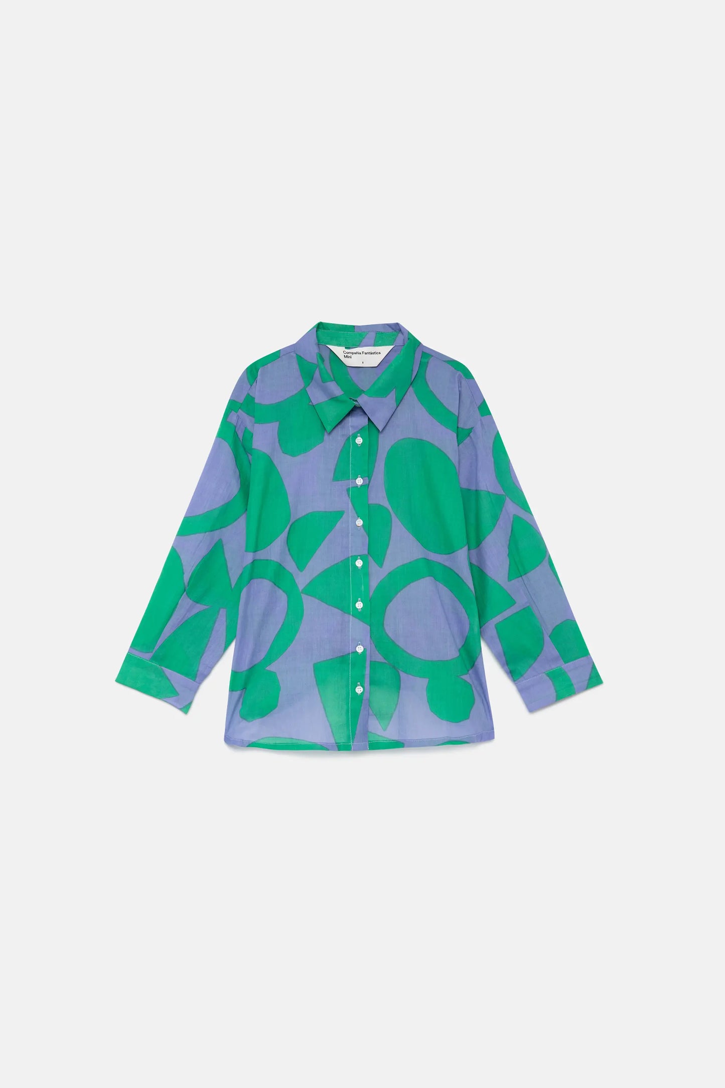 Camisa unisex geométrico Afrik