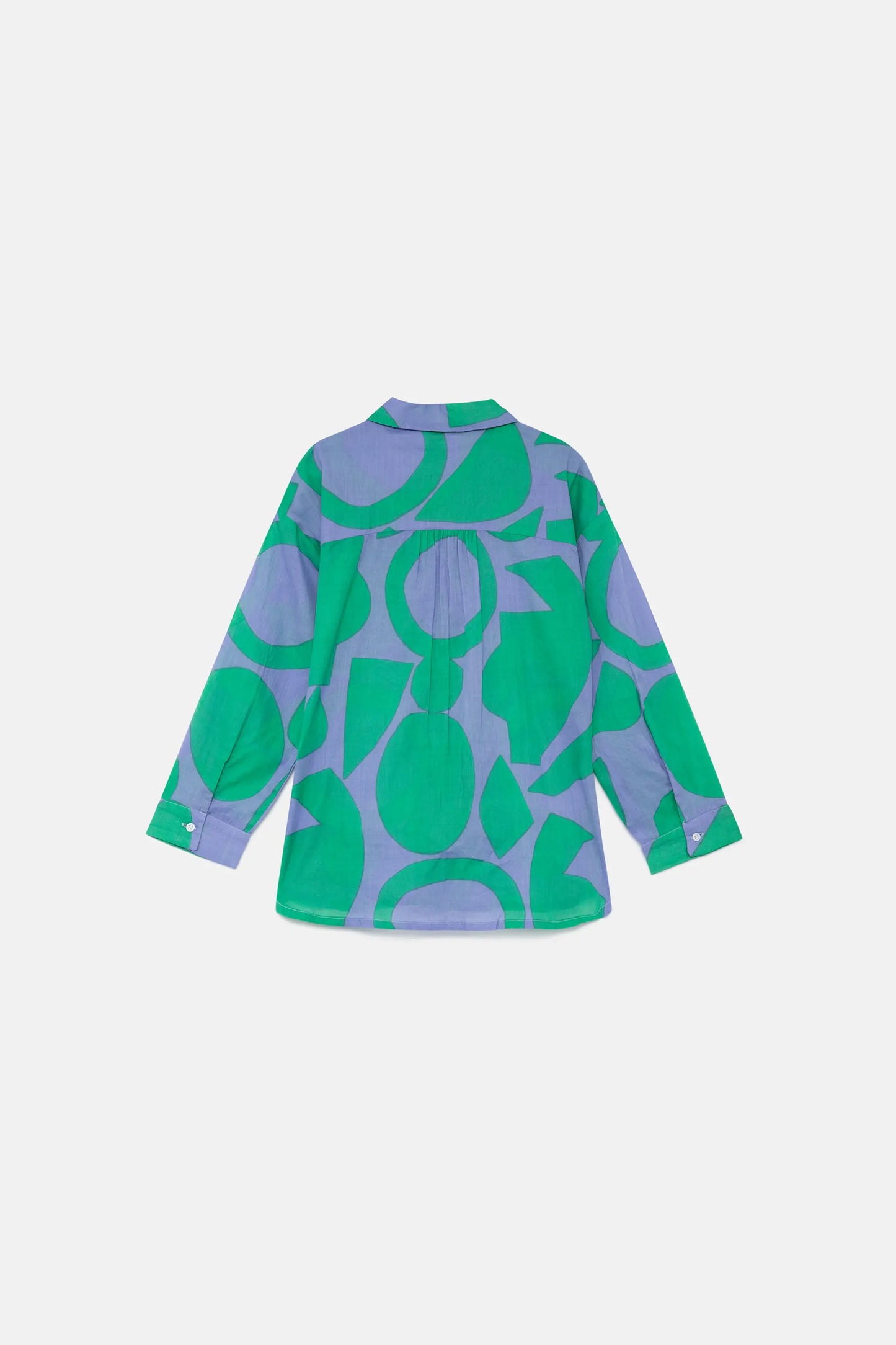 Camisa unisex geométrico Afrik