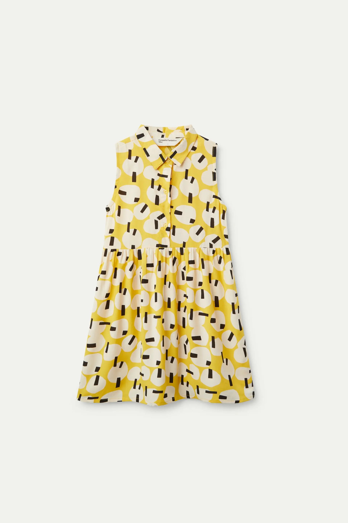 Onigiri print short dress for girls