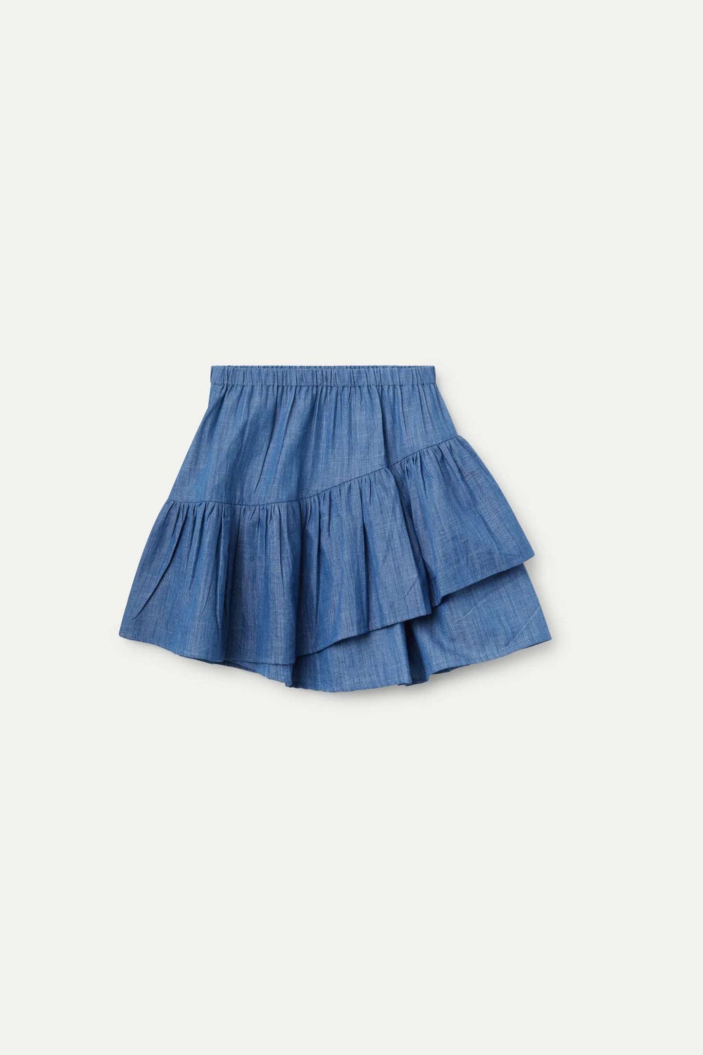 Short denim skirt for girls
