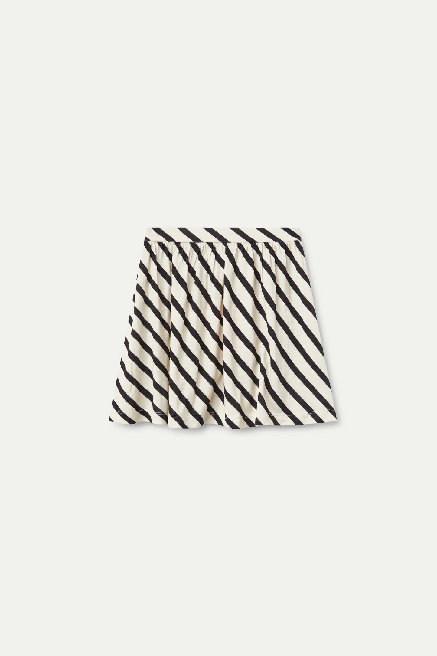 Short skirt for girls with piano stripes