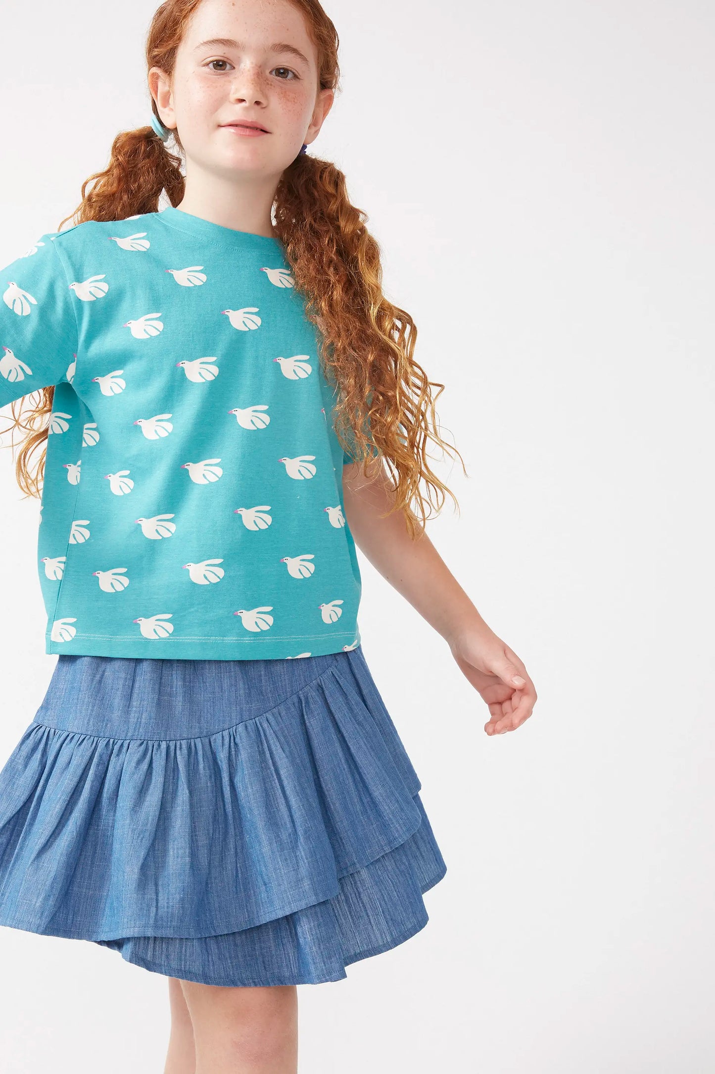 Camiseta unisex estampado Dove