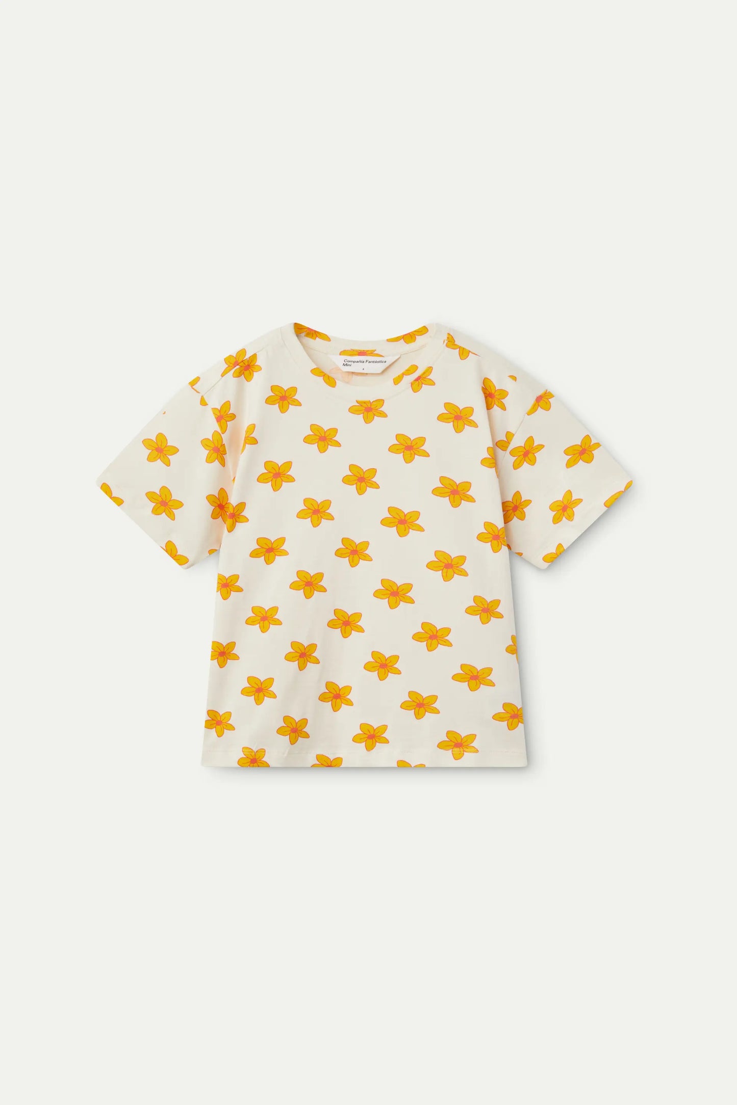 Unisex floral print t-shirt
