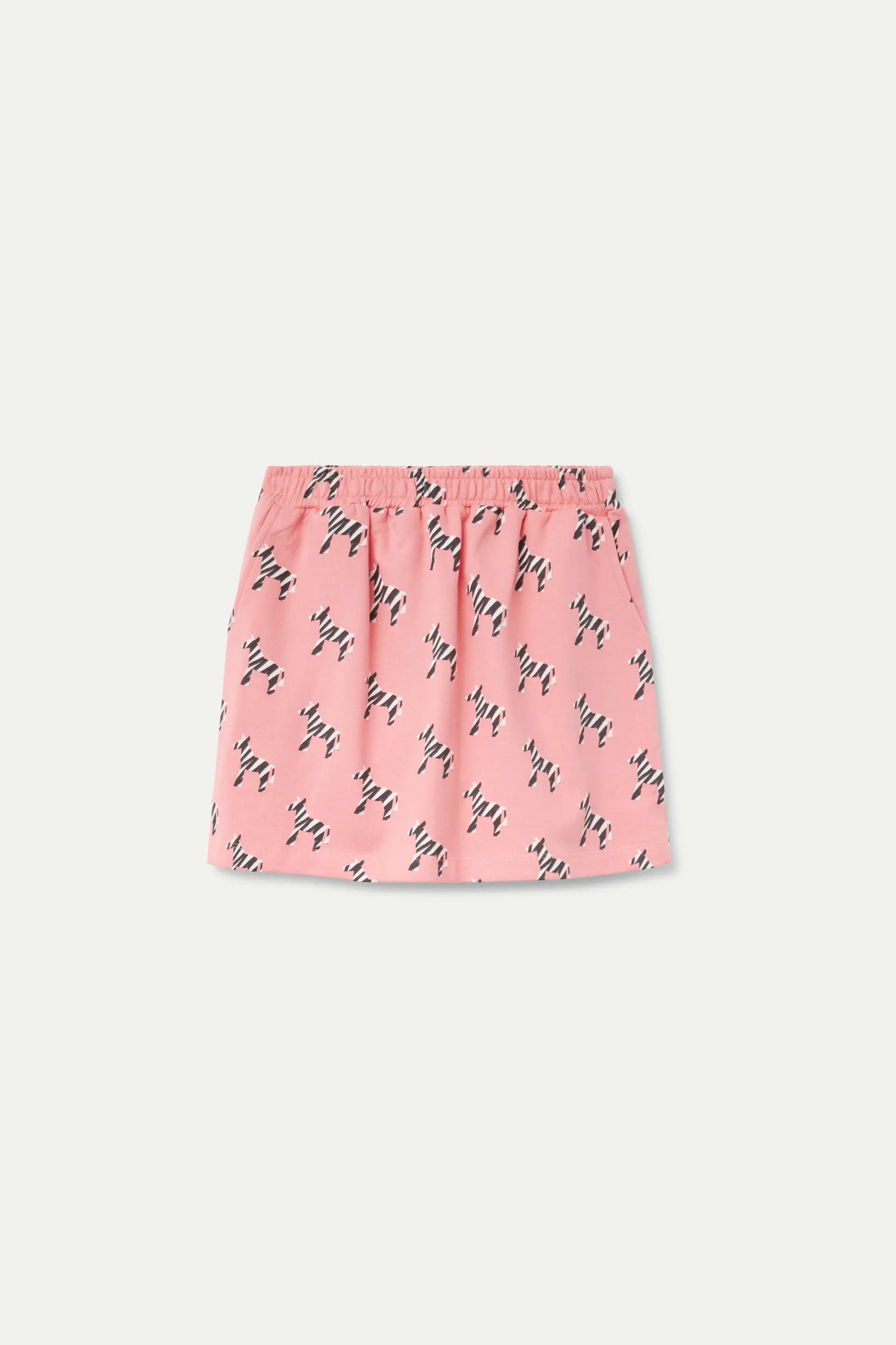 Safari print short skirt for girls