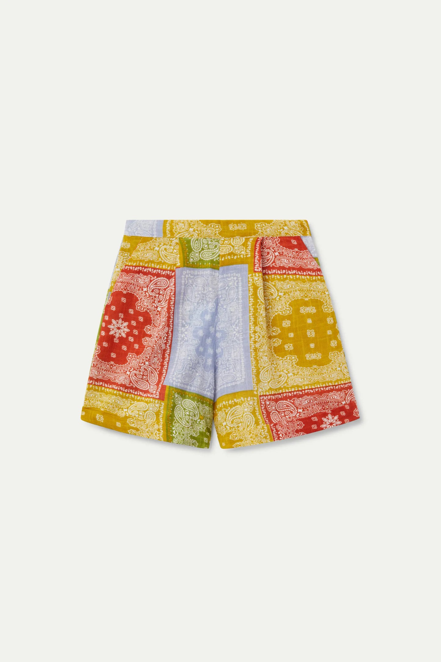 Pastel print shorts
