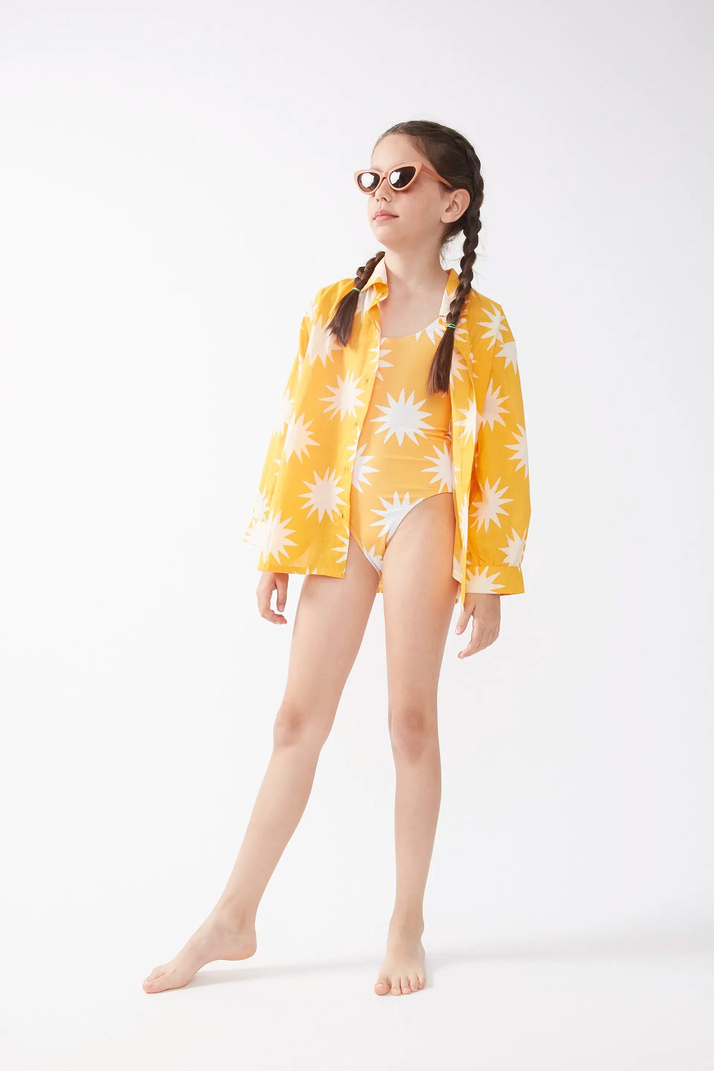 Camisa unisex estampado Big Sun