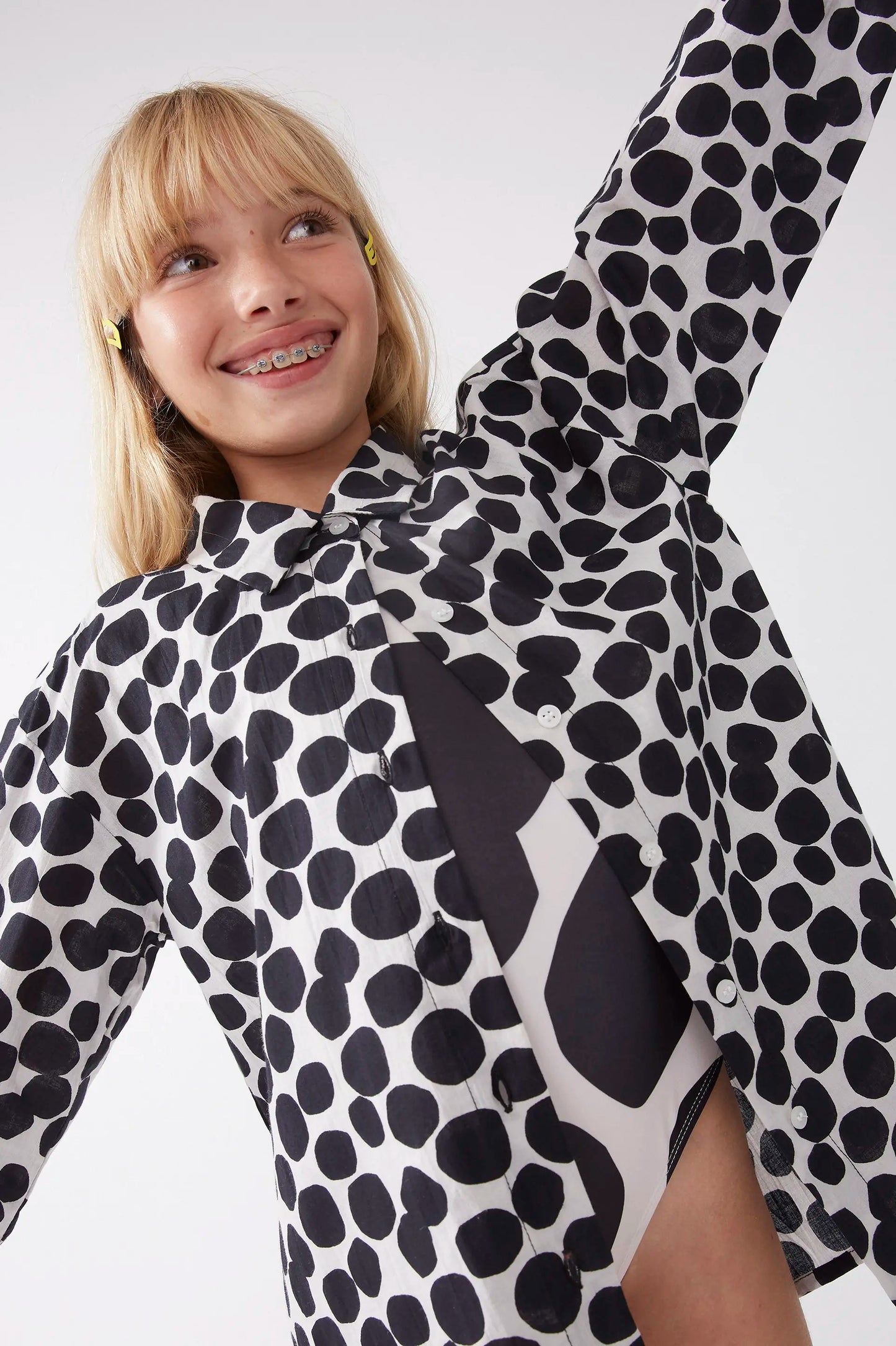 Camisa unisex estampado Terrazo