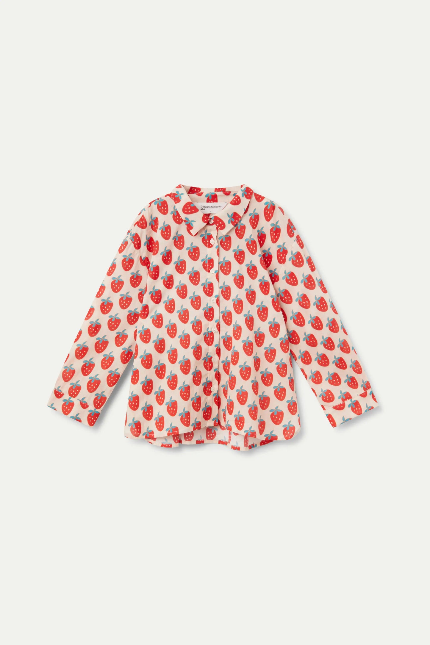 Strawberry Beach print unisex shirt