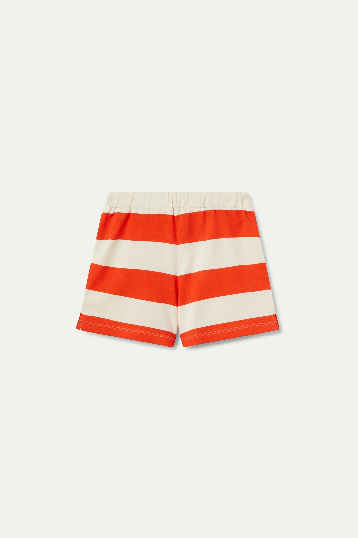 Pantaloncini a righe arancioni per bambine