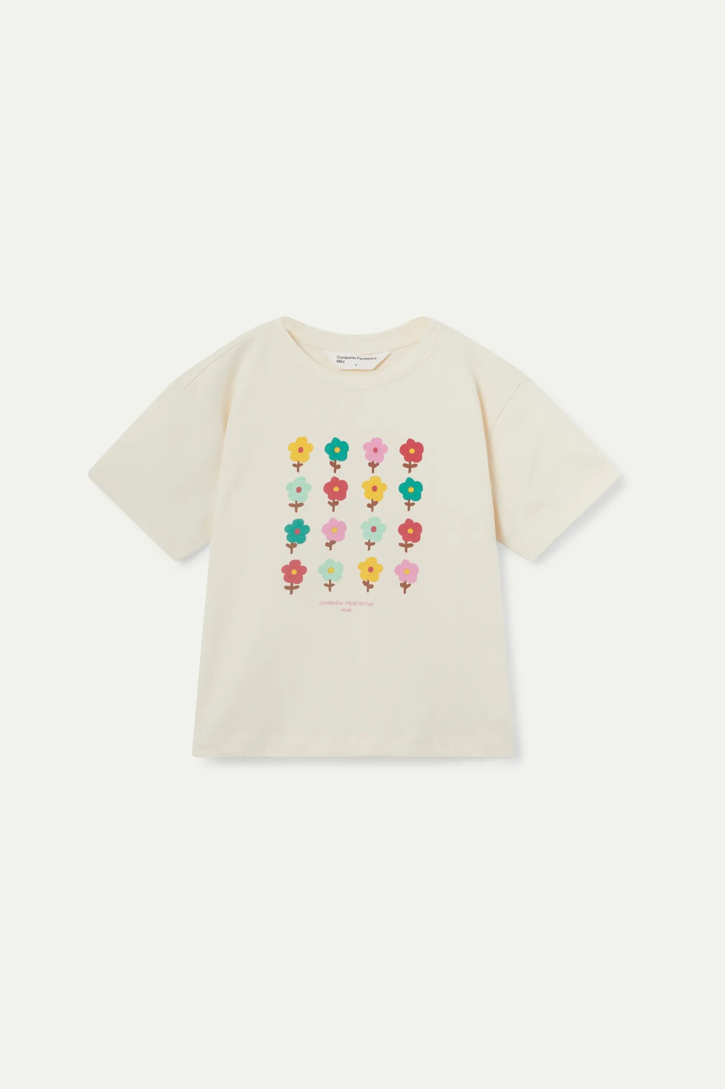 Unisex floral print t-shirt
