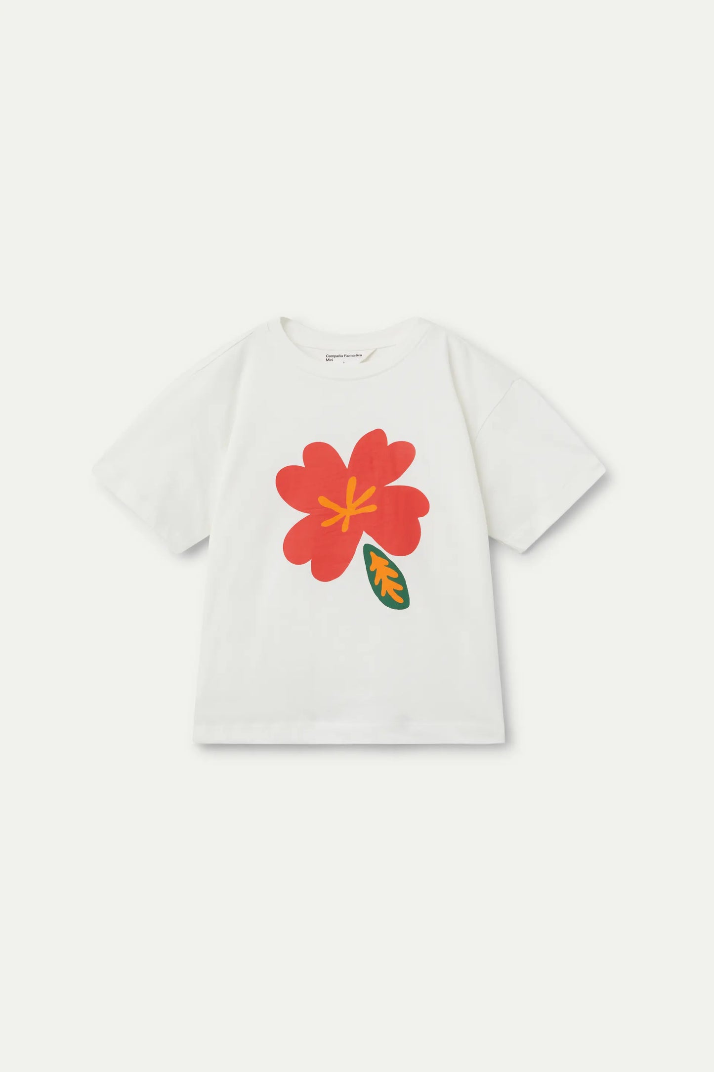Camiseta unisex print de flor