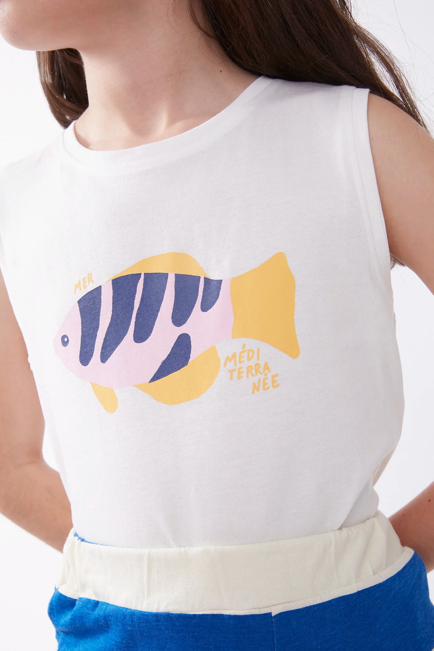 Camiseta unisex print de pez