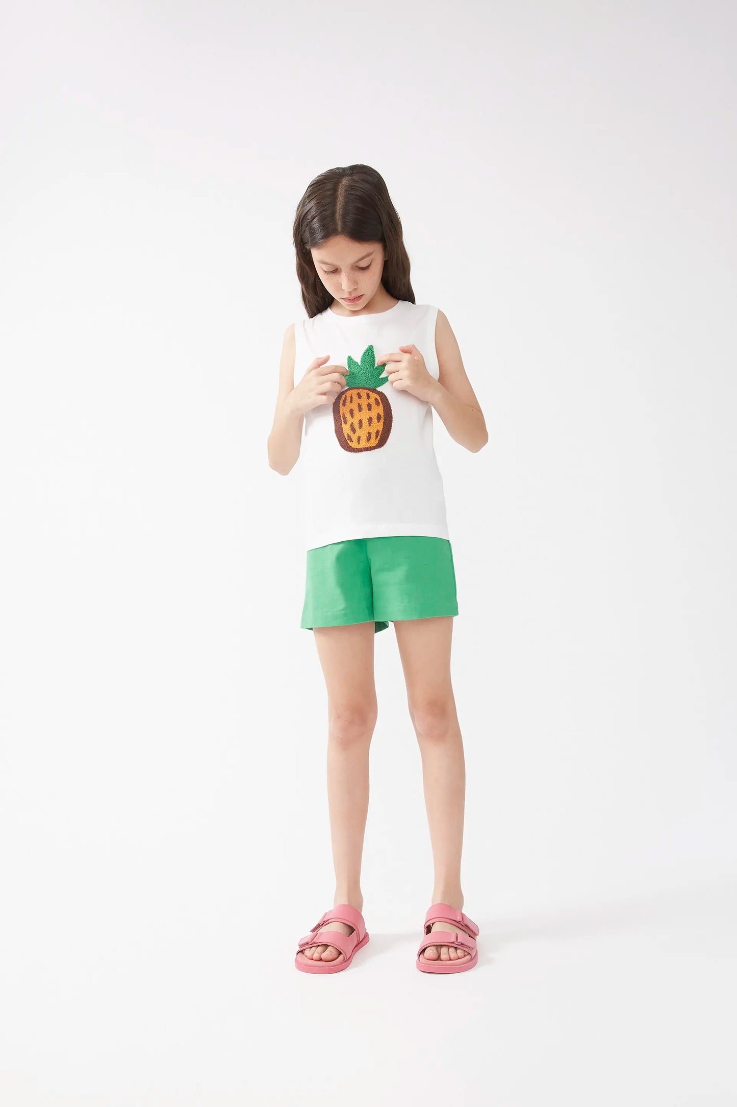 Camiseta unisex print de piña