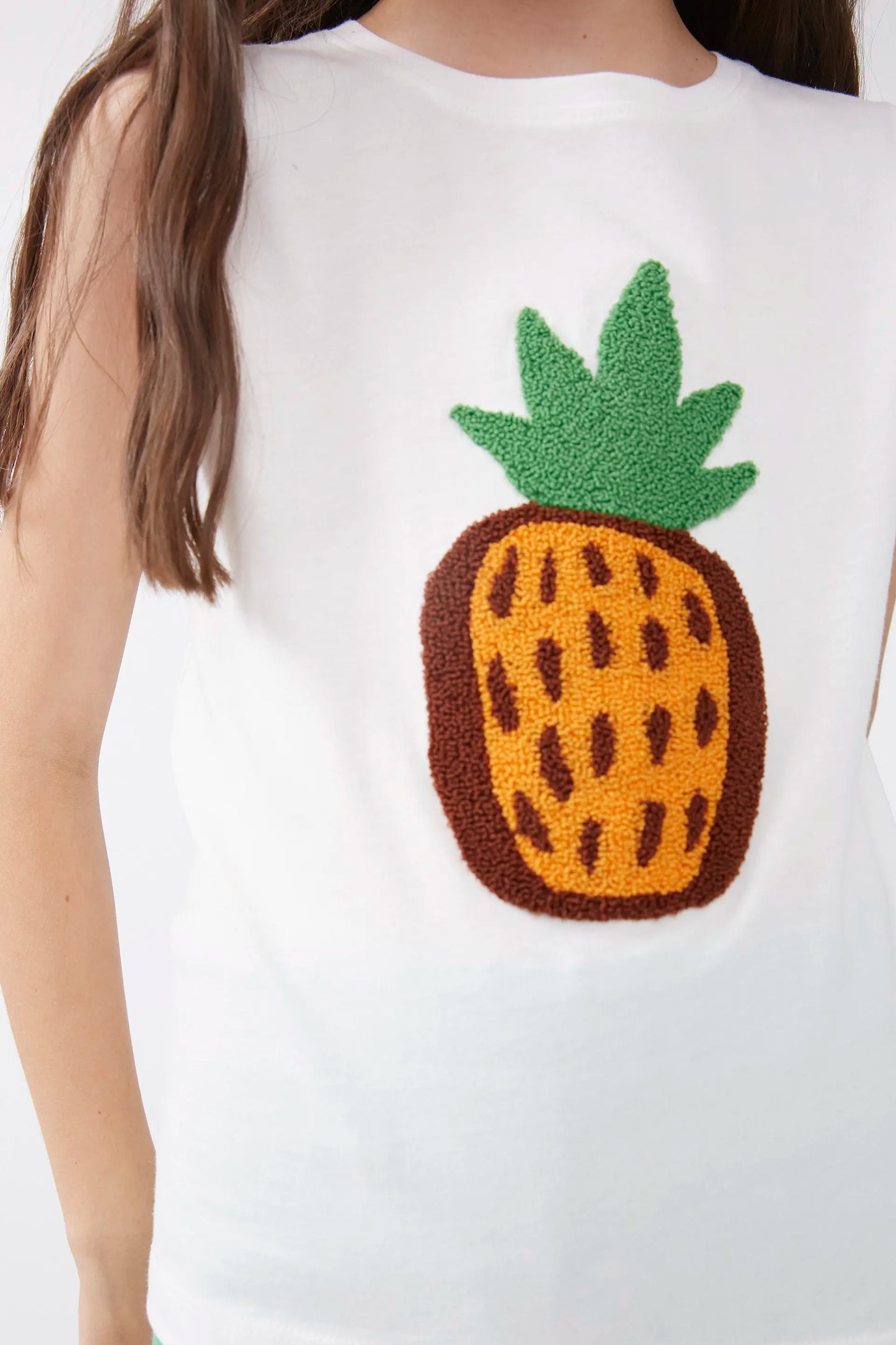 Camiseta unisex print de piña