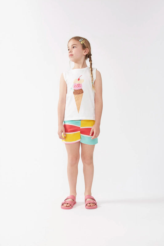 Camiseta unisex print de helado
