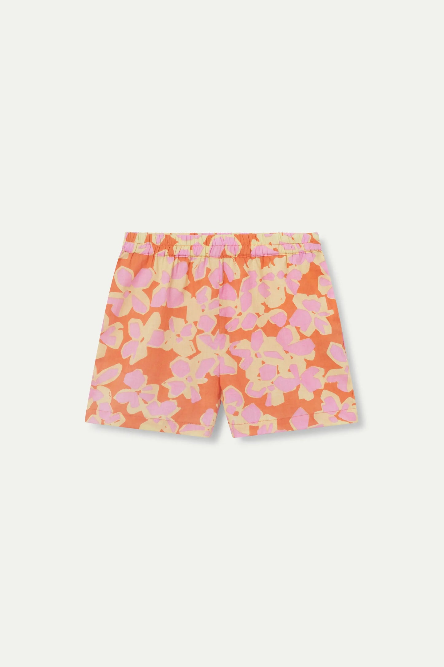 Shorts unisex estampado Rubra Orange