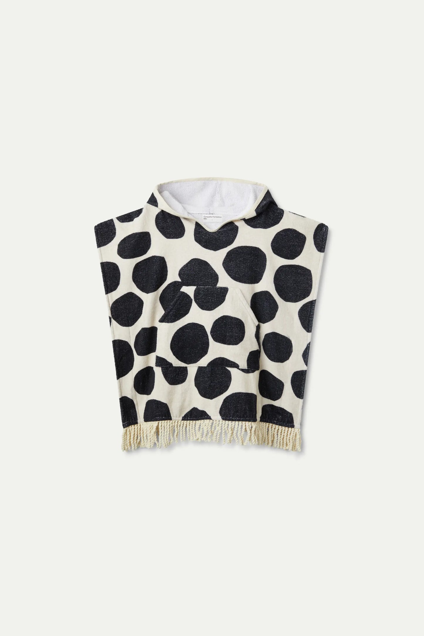 Unisex Terrazzo Print Poncho