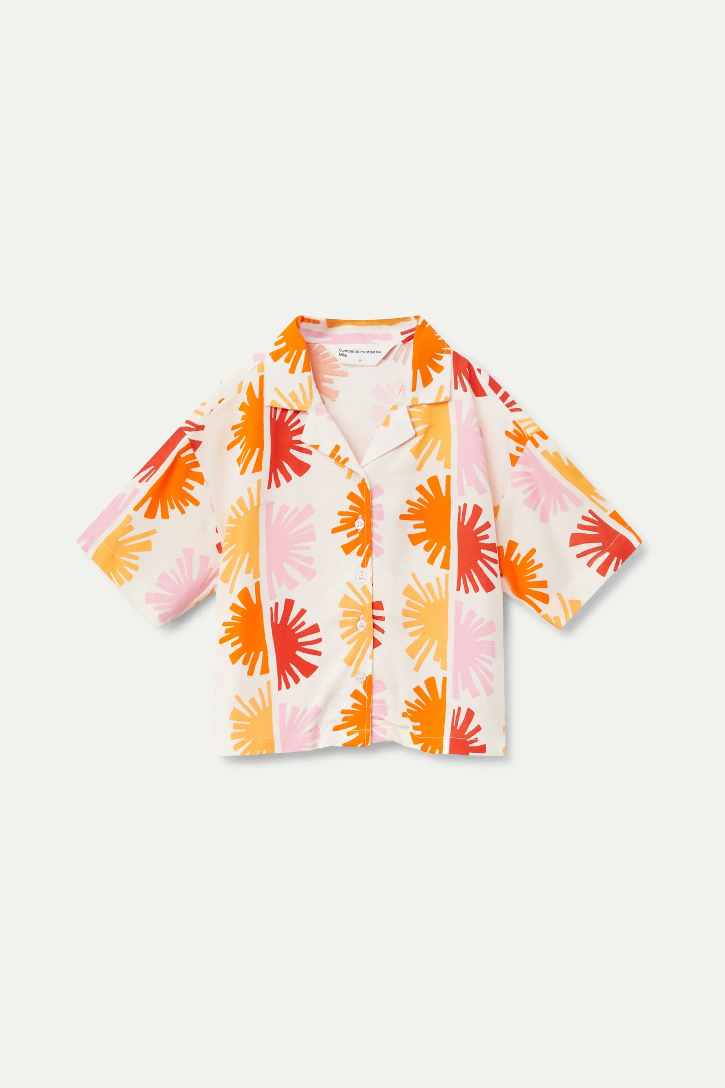 Solei print girl's shirt
