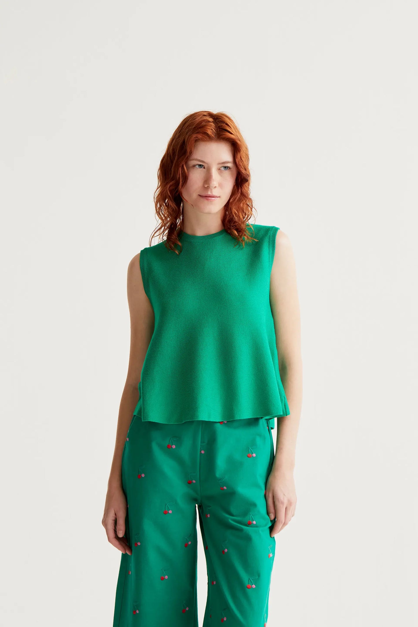 Maglia verde basica
