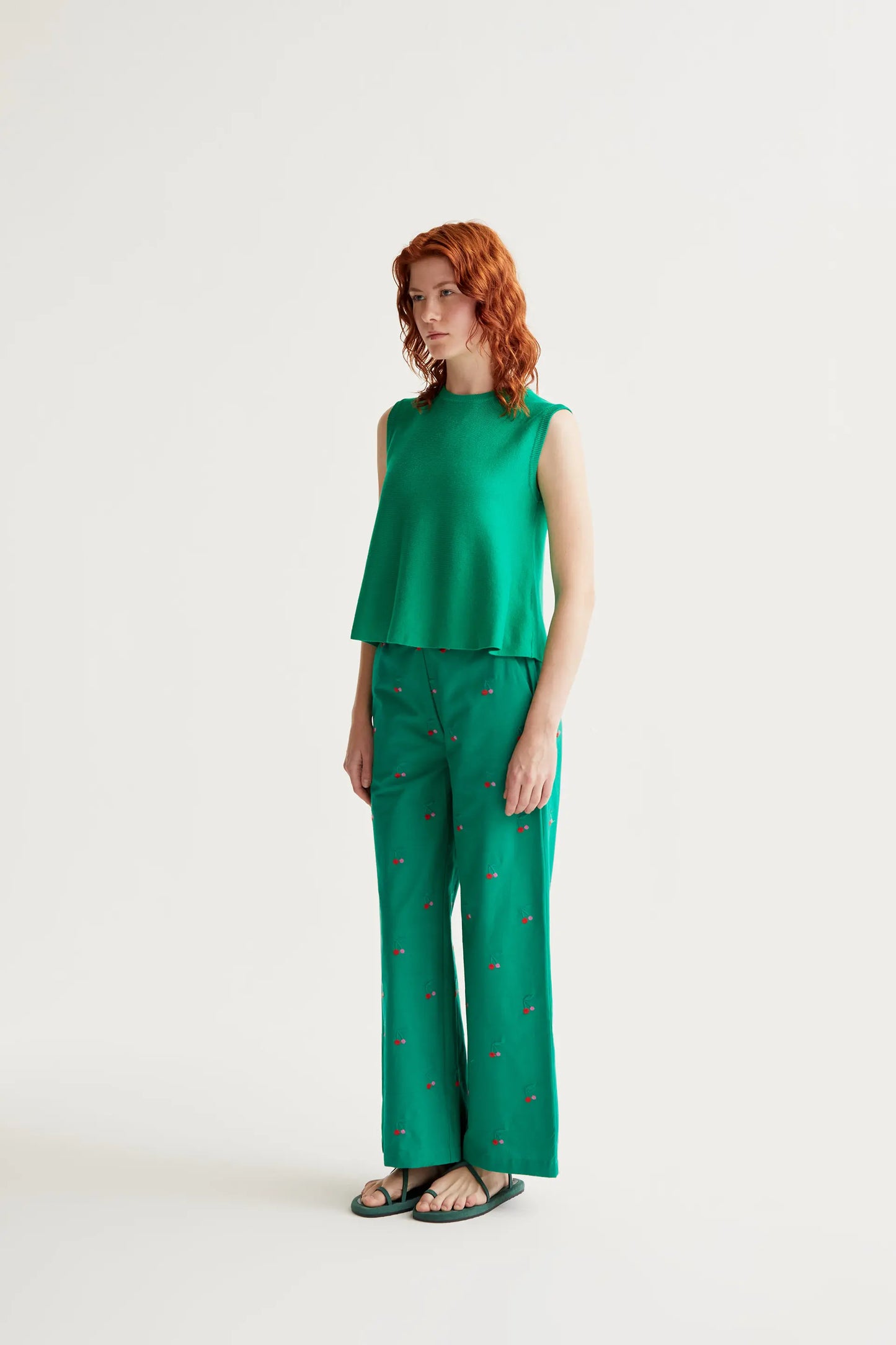 Maglia verde basica
