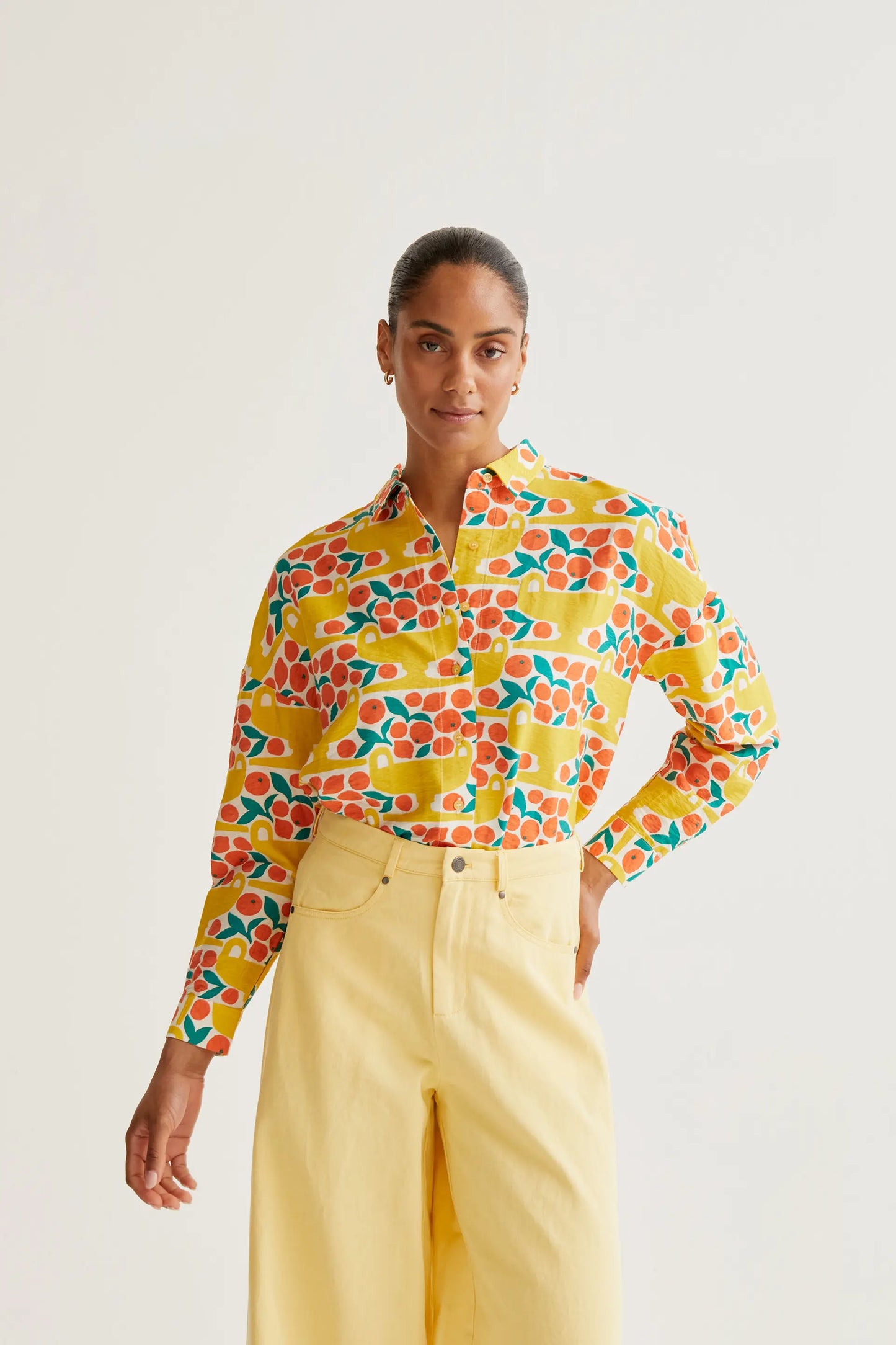 Camisa con estampado Citrus
