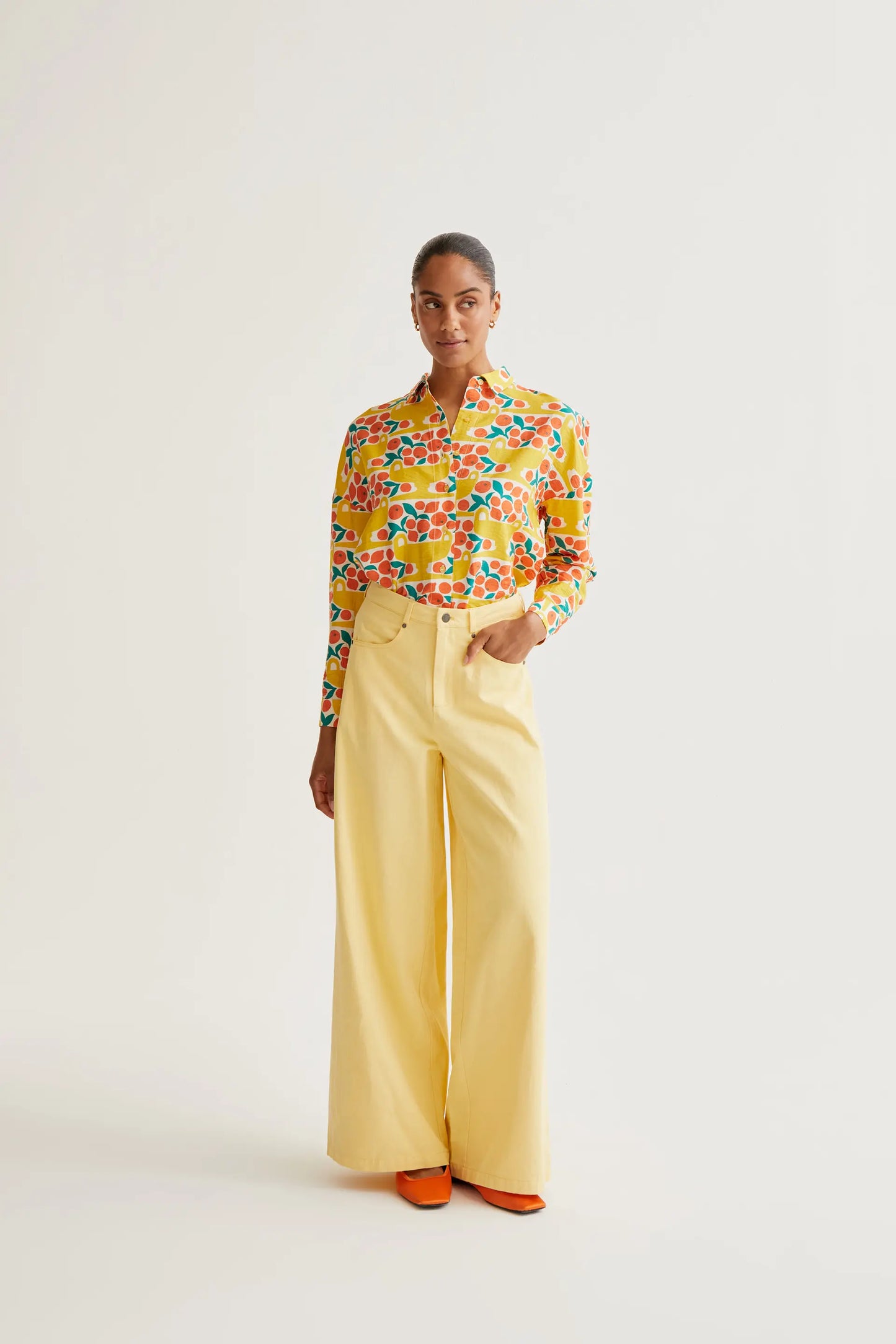Camisa con estampado Citrus