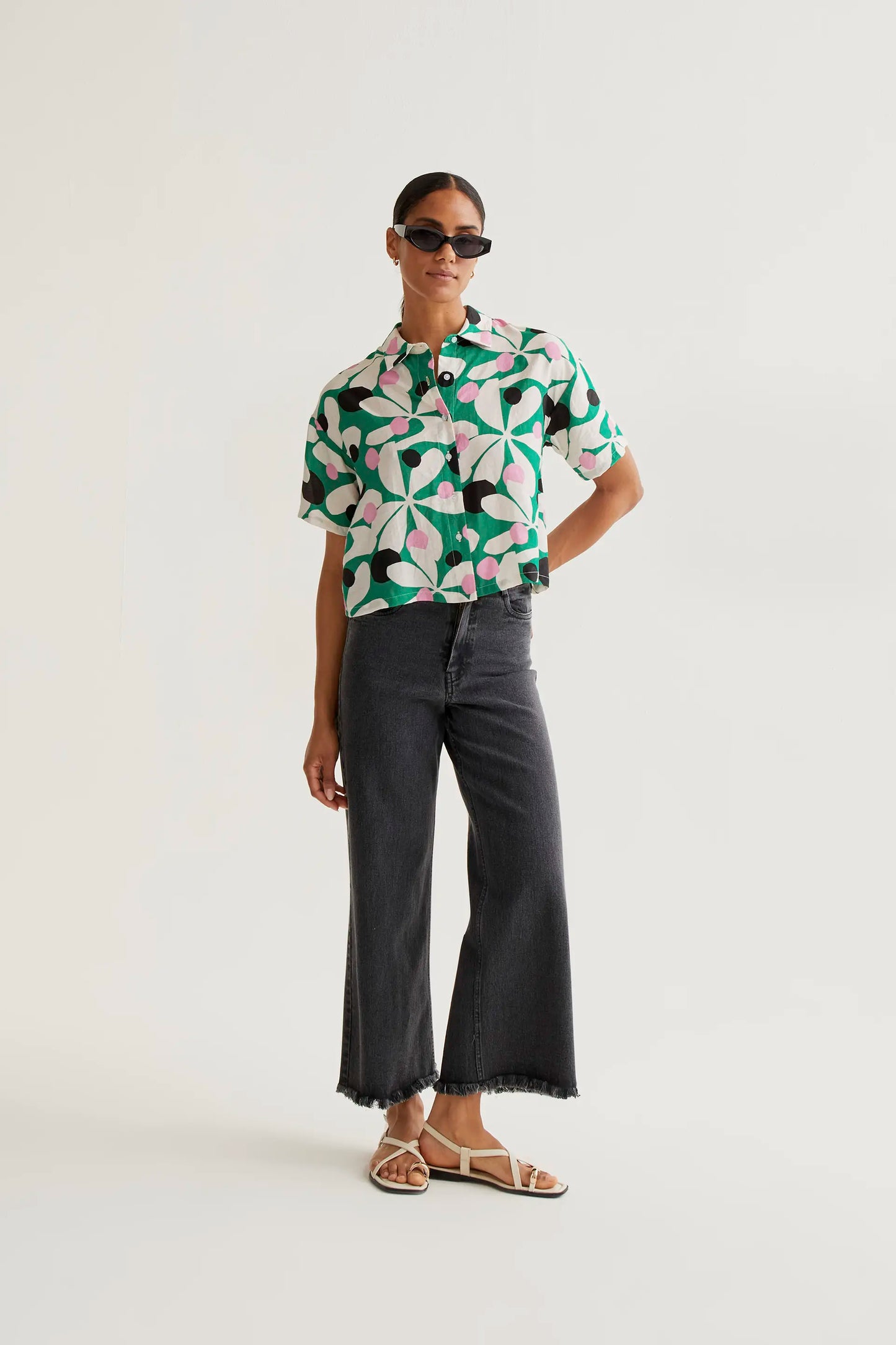Hosta print shirt