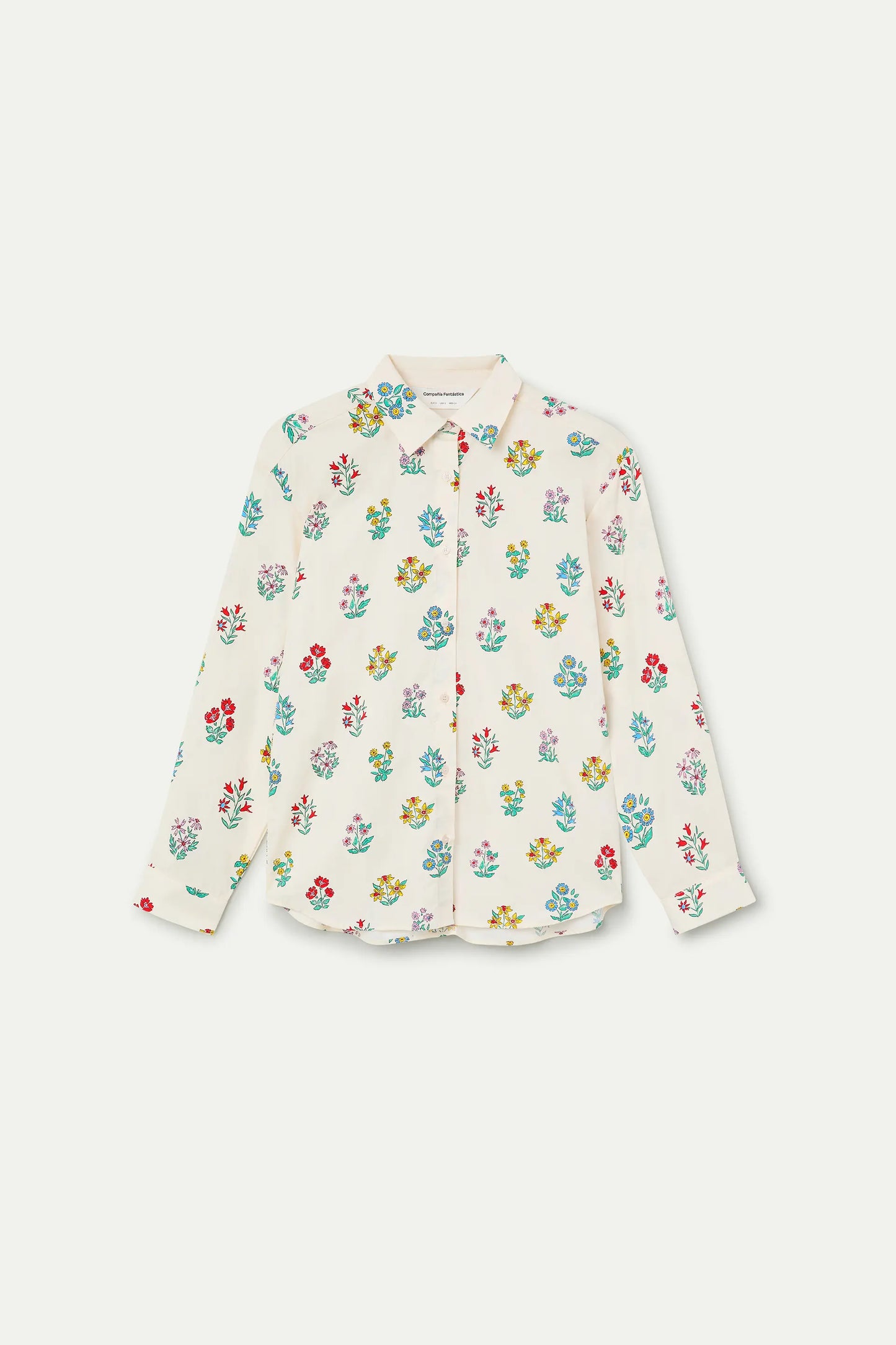Shirt with gardener print