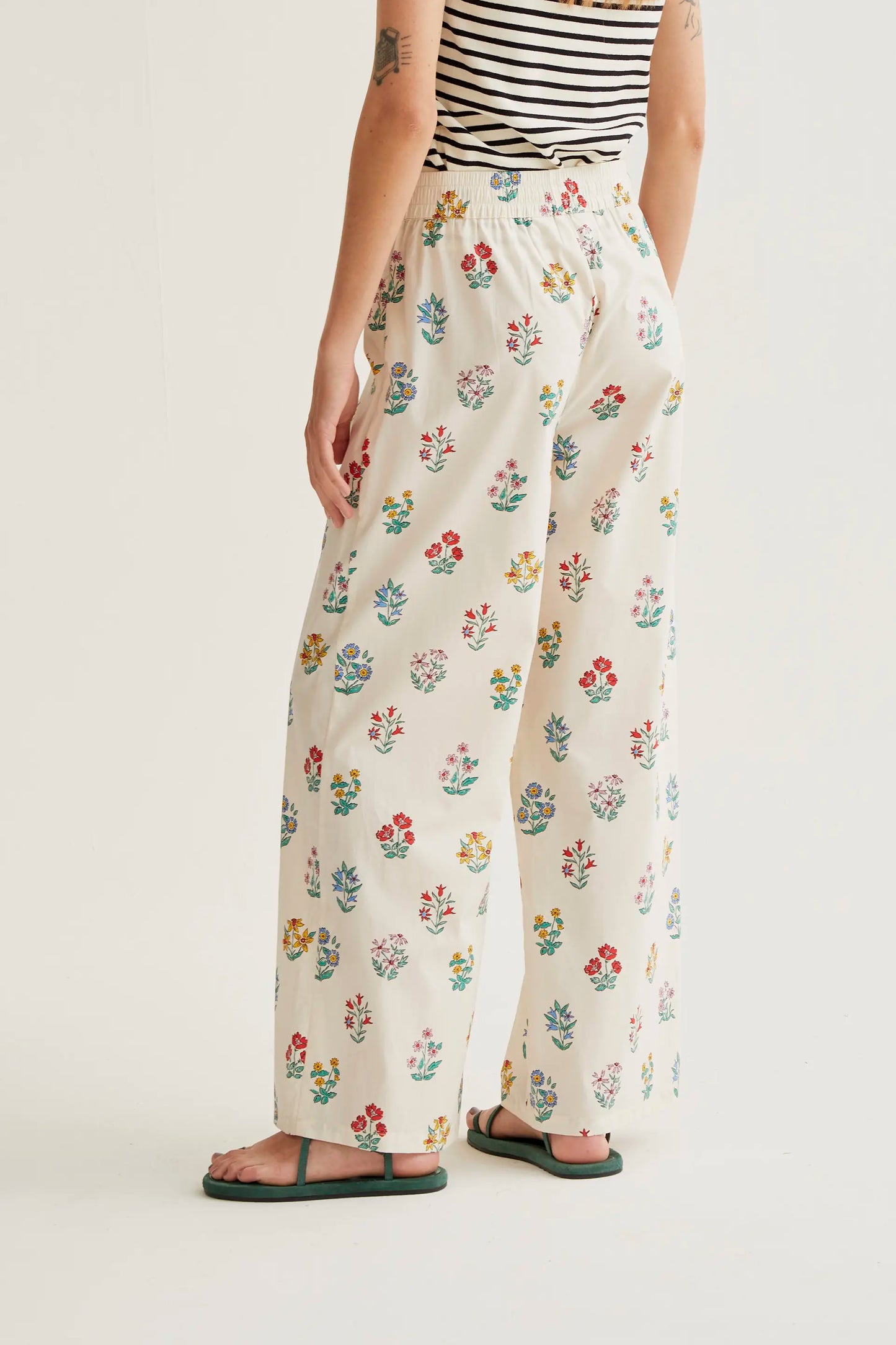 Gardener print trousers