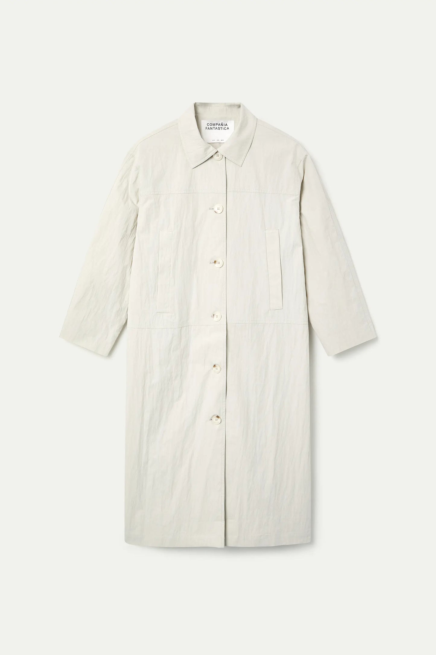Off-white trench coat
