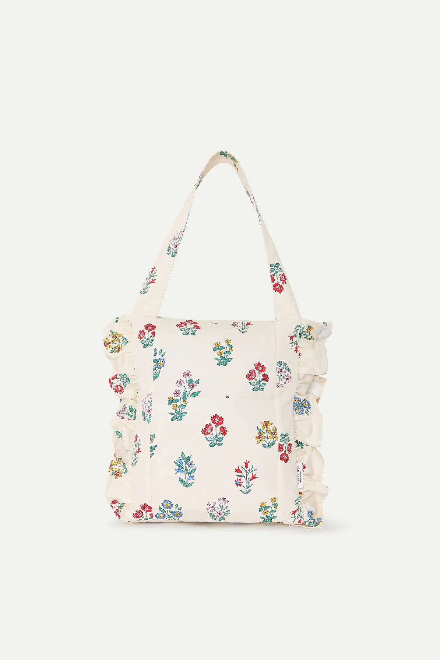 Borsa trapuntata con stampa Gardener