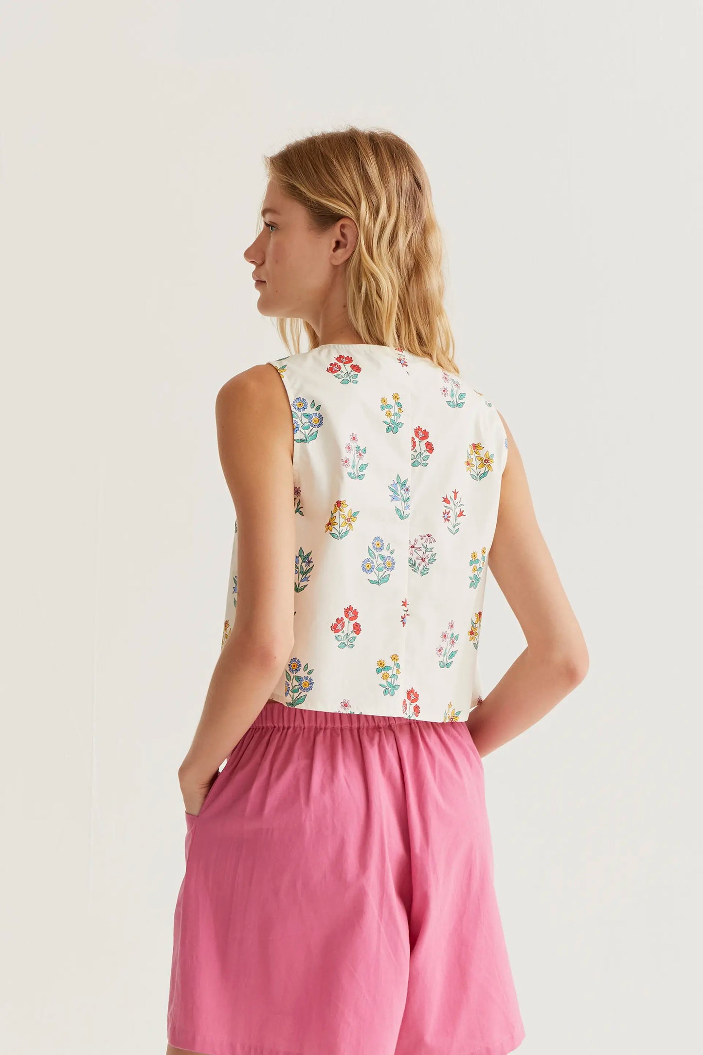 Gardener print top