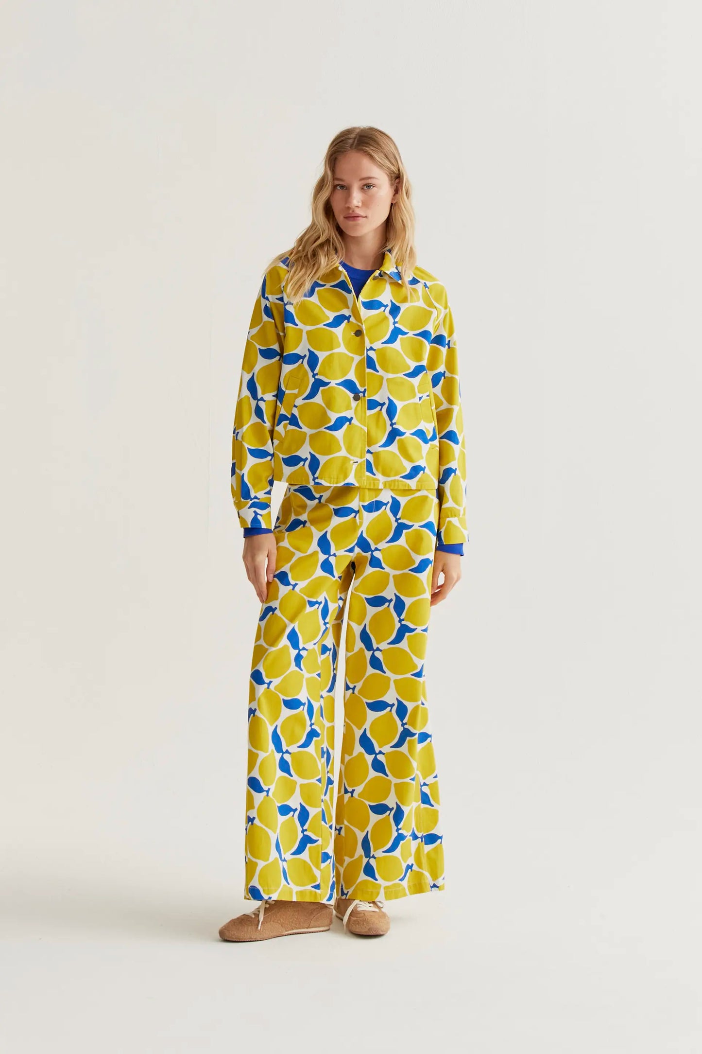 Chaqueta con estampado Limoncello