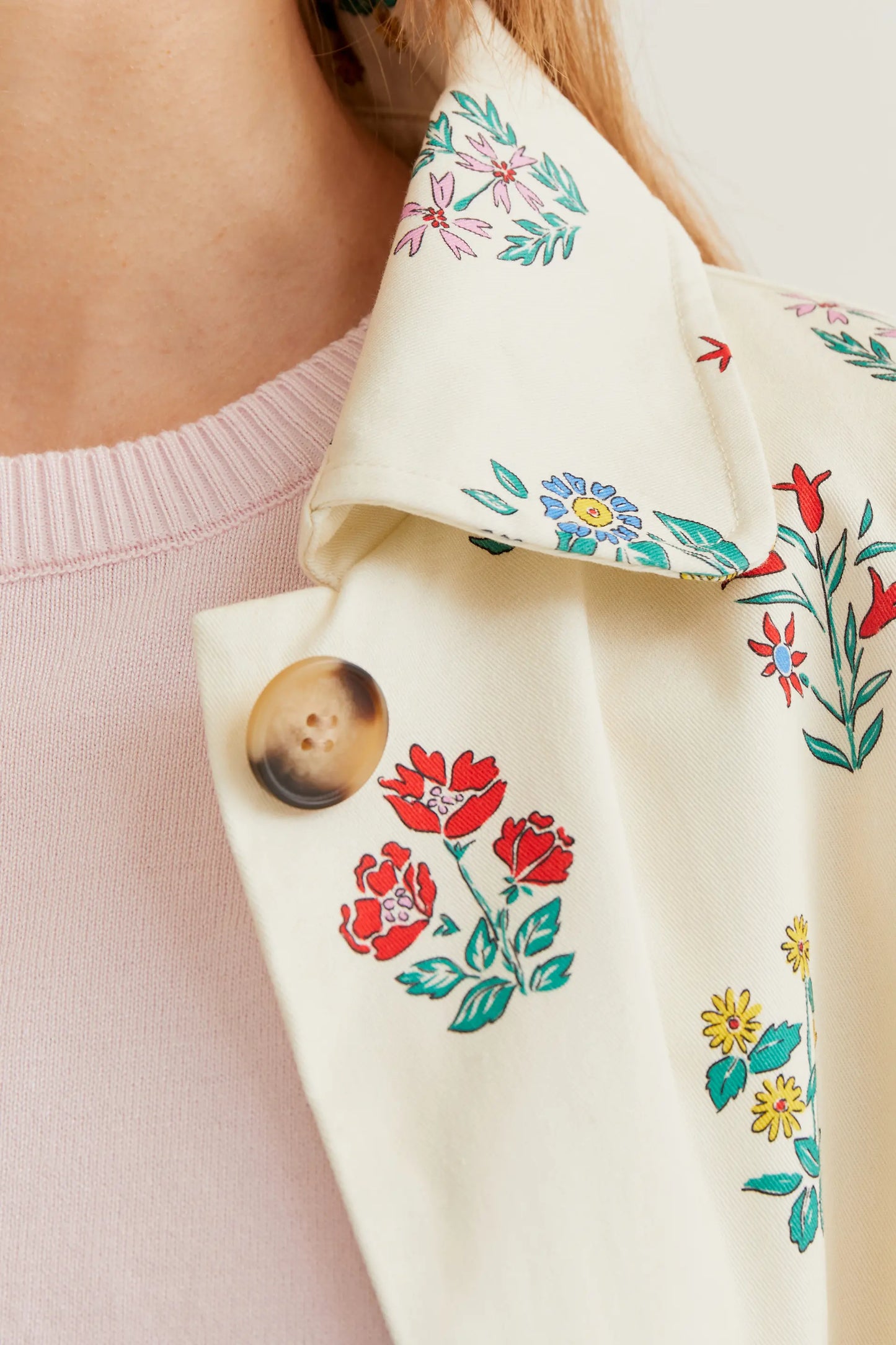 Gabardina con estampado Gardener