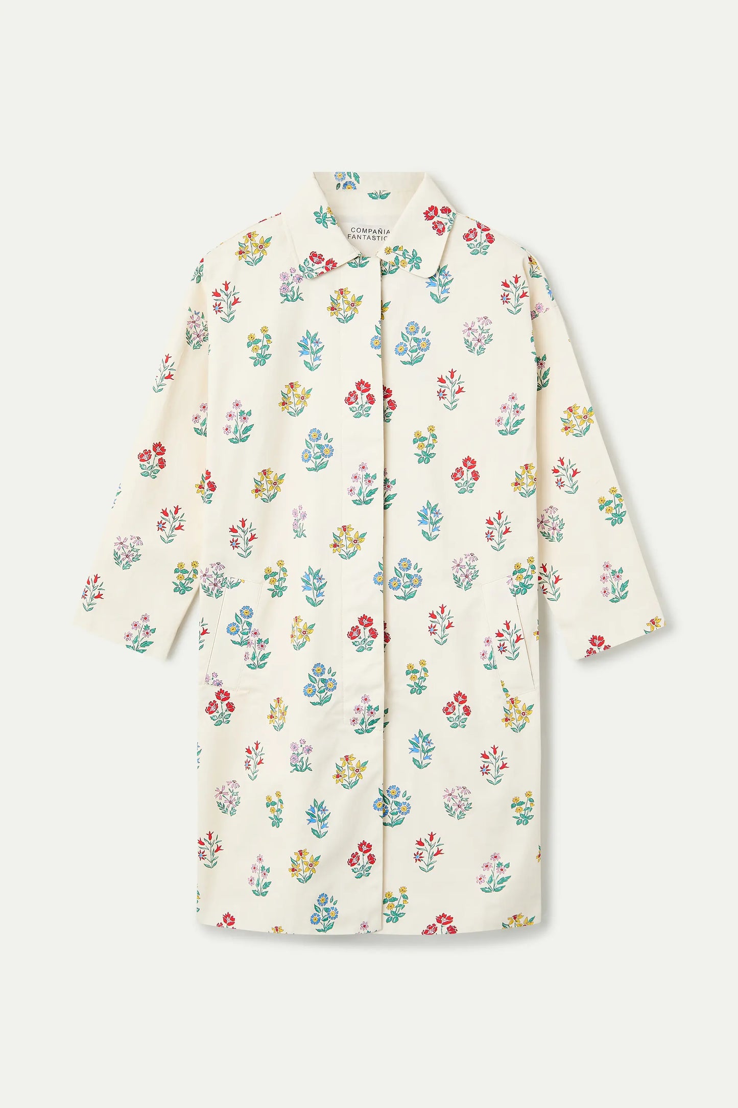 Gabardina con estampado Gardener