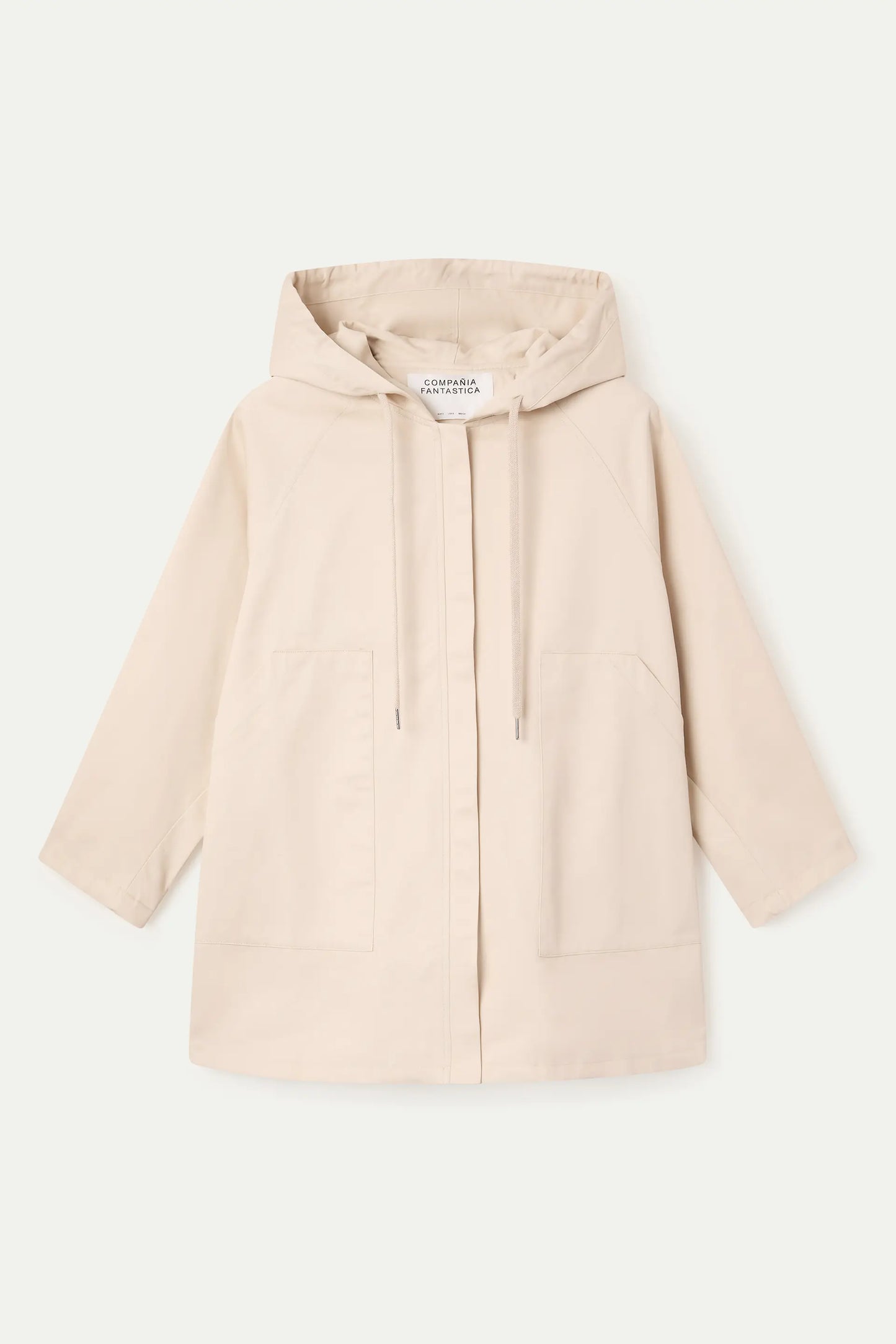Trench con stampa di cuccioli